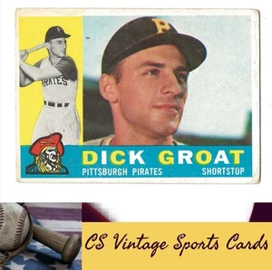 1960 Topps #258 Dick Groat - Picture 1 of 2