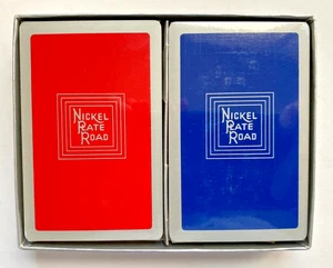 Vintage NIckel Plate Railroad Playing Cards - Unused - Picture 1 of 4