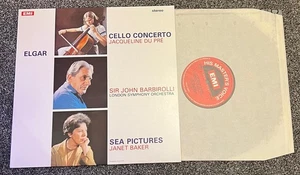 ASD 655 - ELGAR - Cello Concerto DU PRE / BARBIROLLI 2002 180g Vinyl Reissue NM - Picture 1 of 4
