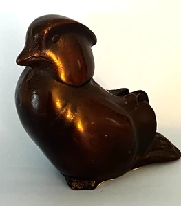 Quail Cast Iron Figurine 5" x 4" x 2-1/2" 1lb 14oz. Brown - Picture 1 of 6