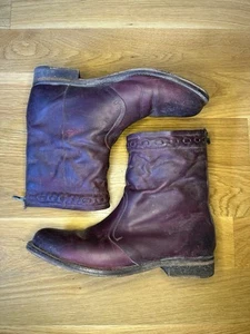 Free People Faryl Robin Leather Dakota Boot - Size 8 - Picture 1 of 9