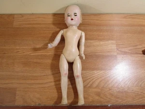 Vintage Reiter Komposition Puppe 15 Zoll Schlafaugen - Bild 1 von 10