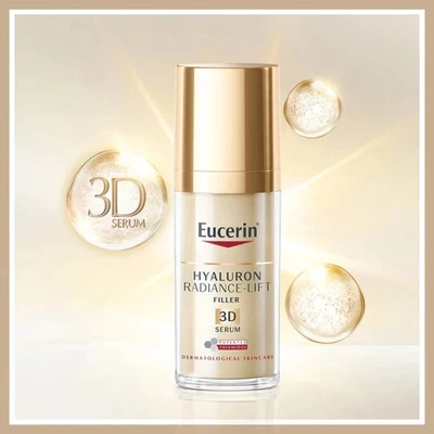 Eucerin HYALURON RADIANCE LIFT RELLENO SUERO 3D 30 ML Arrugas Fresco Rejuvenecido Foto 1 de 4