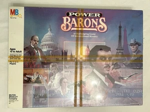 VINTAGE POWER BARONS von Milton Bradley 1986 Brettspiel - neu versiegelt - Bild 1 von 7
