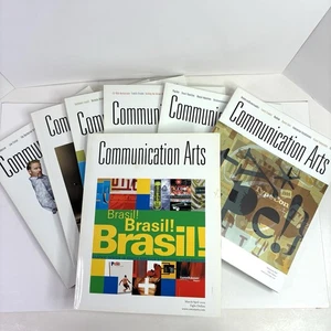 Lot of 7 Communication Arts Graphic Design Advertising Photography Magazine - Picture 1 of 9