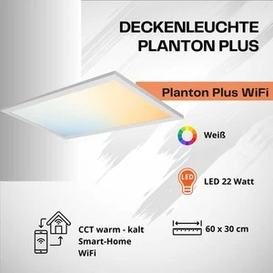 Lámpara de techo Ledvance Planon Plus 22 vatios LED Wifi 60x30 cm lámpara de techo regulable - Imagen 1 de 1