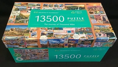 Trefl ~ Puzzle 13,500 Pieces ~ The Journey of Thousand Miles ~ New ~ OEJ - Image 1 of 4