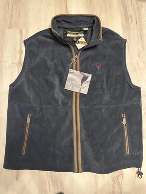 Ridgewood NJ - YMCA Golf Vest Mens Size L Fleece Navy North End Sleeveless Vest - Image 1 of 3