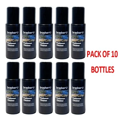 BRASHER Shoe Boot Lotion Cleaner Gel 100ML Polish Dirt Remover Waterproof Protector 10x