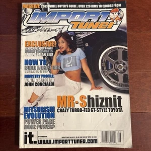 Import Tuners Magazine August 2003 Issue #053 In Great Condition For A 21 Year - Imagen 1 de 11