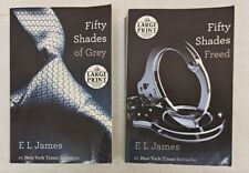 Fifty Shades Of Gray & Freed Large Print Lot Of 2 #2.1.28