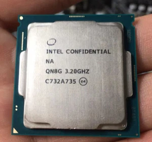 Intel core I7-8700K ES QN8G 3.2GHz 95W 14nm 6Core 12threads LGA1151 CPU - Picture 1 of 2