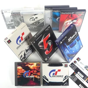 Lot 11 PS1 PS2 PS3 Gran Turismo 1 2 3 4 5 6 Set Sony PlayStation Limited History - Picture 1 of 24