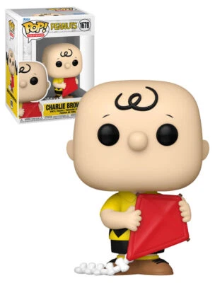 Funko POP! Television Peanuts #1678 Charlie Brown com pipa - Novo estado perfeito - Imagem 1 de 3