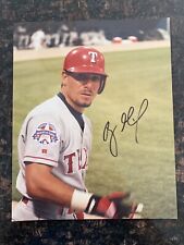 Benji Gil Signed 8x10 Photo MLB Autograph Texas Rangers California Angels Mint!