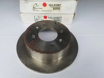 Rear Disc Brake Rotor Set (2) fits Hyundai Sonata 99-05,Kia Optima 01-06,Magents - Image 1 of 2