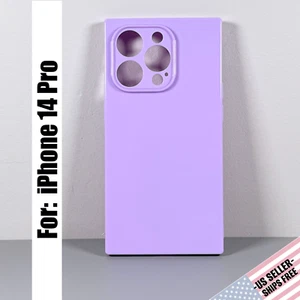 Funda para iPhone 14 Pro - Púrpura Lavanda Brillante | Funda Rectangular Cocomii - Imagen 1 de 16