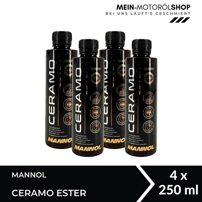 Mannol MN9829 Ceramo éster protección contra el desgaste aditivo protección del motor 4x250 ML