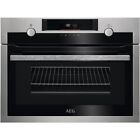 AEG KME56506M Built-In Combination Microwave Oven - Stainless Steel