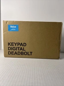Veise Keypad Digital Deadbolt KS02B, w/ Lever - Picture 1 of 2