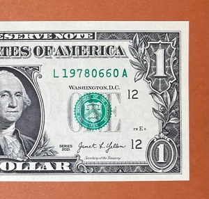 1978 June 6 (L 19780660 A) Birthday Note $1 One Dollar Bill *Uncirculated* - Picture 1 of 3