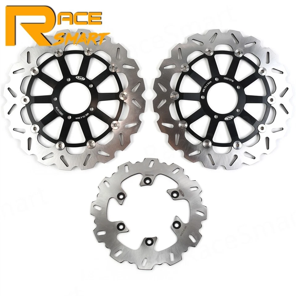 Rotores de freno delanteros traseros para Ducati Monster 821 ABS 2015 2016 2017 2018 2019 2020 Foto 1 de 4