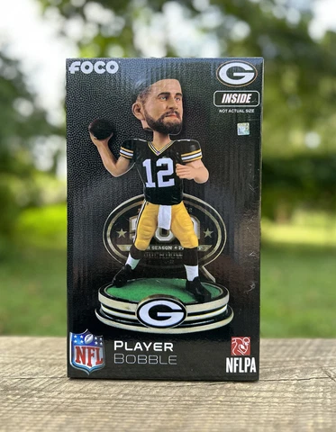 Aaron Rodgers Green Bay Packers 500 Career Passing Touchdowns NEW ORIG FOCO BOX Cover