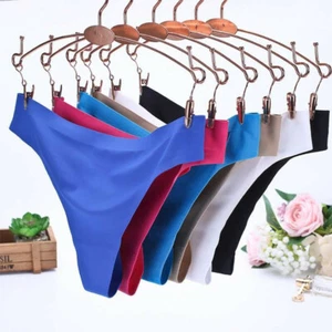 Womens G-string Briefs Panties Lady Thongs Seamless Lingerie Underwear KnickersP - Picture 1 of 17