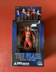 Alex Ross JUSTICE LEAGUE Series 1 THE FLASH Action Figure (DC DIRECT, 2005) NIP - Picture 1 of 9