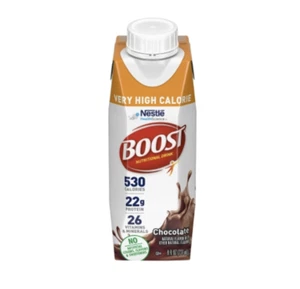 Nestlé Boost Very High Calorie VHC Chocolate 8 oz -Case of 24 - Picture 1 of 2