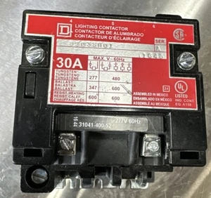 30-AMP Square D lighting contactor 8903sm01 A 1645 Open Box Dusty/ New (loc A2) - Picture 1 of 7