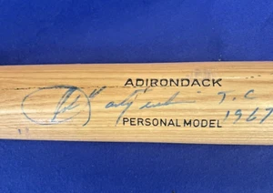 Modelo de juego CARL YASTRZEMSKI AUTOGRAFIADO Bate Adirondack BOSTON RED SOX - Imagen 1 de 6