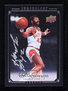 2007-08 Upper Deck Chronology Legend /99 Connie Hawkins #200 Auto HOF