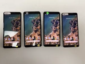 TESTED GOOD Google Pixel 2 XL - 64 GB - Black & White (Unlocked) 4G android - Picture 1 of 8