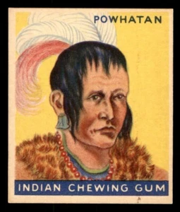 1933 Goudey Indian #31 Powhatan EX/MT (blue caption variation) - Picture 1 of 2