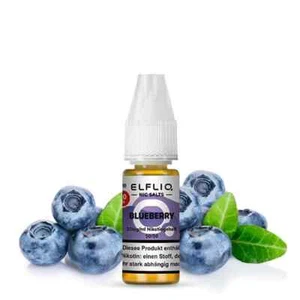 Elfliq Blueberry Elfbar Liquid für E-Zigaretten Mehrweg Vape 600 Züge E-Zigar... - Bild 1 von 1