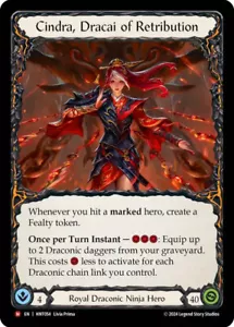 FAB Cindra, Dracai of Retribution - The Hunted Card # 054 - Imagen 1 de 1