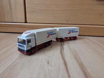 Spedition Wormser - alter DAF 95 HZ Modell Lkw Truck m. Logo (Herpa) - Bild 1 von 4