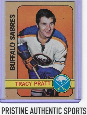 1972-73 OPC Tracy Pratt #69 Buffalo Sabres - Image 1 of 2
