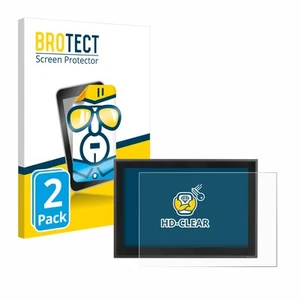 2x Display Schutz Folie für Sigmatek ETT 1064 Zubehör Transparent - Bild 1 von 4