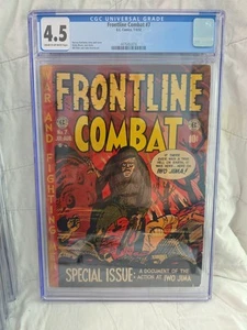 Frontline Combat #7 (1952) - CGC 4.5 - EC Comics New Slab Kurtzman Cover 🪖 - Picture 1 of 3