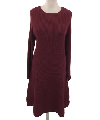 Bravissimo Women's Jumper Dress Size 16 Purple Knitted Long Sleeve New F1 - Image 1 of 4