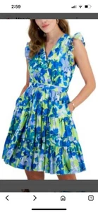 Taylor A-Linie & V-Ausschnitt Kleid, Größe 6P - Bild 1 von 5