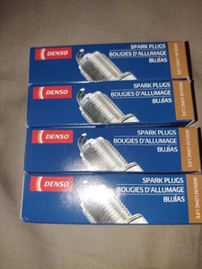 Denso Set 4 Iridium Long Life Spark Plugs For Acura Honda L4, 3419 SK22PR, New - Picture 1 of 5