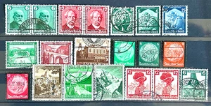 German Stamps Reich lot of 20 stamps used nice /479 - Picture 1 of 1