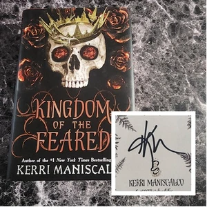 Kingdom of the Feared by Kerri Maniscalco Hardcover With Signed Bookplate - Picture 1 of 8