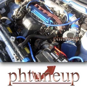 BLUE FIT 1986-1989 TOYOTA CELICA 2.0 2.0L ST GT GTS N/T AIR INTAKE KIT + FILTER - Bild 1 von 1