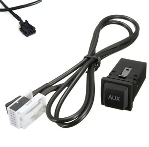 VW Aux in Stecker mit Buchse Line RCD 510 310 RNS510 RNS Adapter - Bild 1 von 2