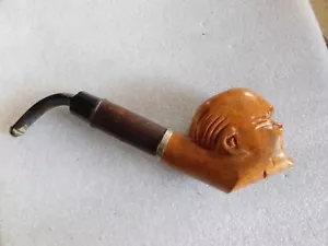 Unique Estate Winston Churchill Buyere Garatie Smoking Pipe - Picture 1 of 13