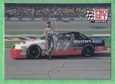 1991 Pro Set Racing #118 Darrell Waltrip Car 17 Western Auto Driver NASCAR - Image 1 of 2